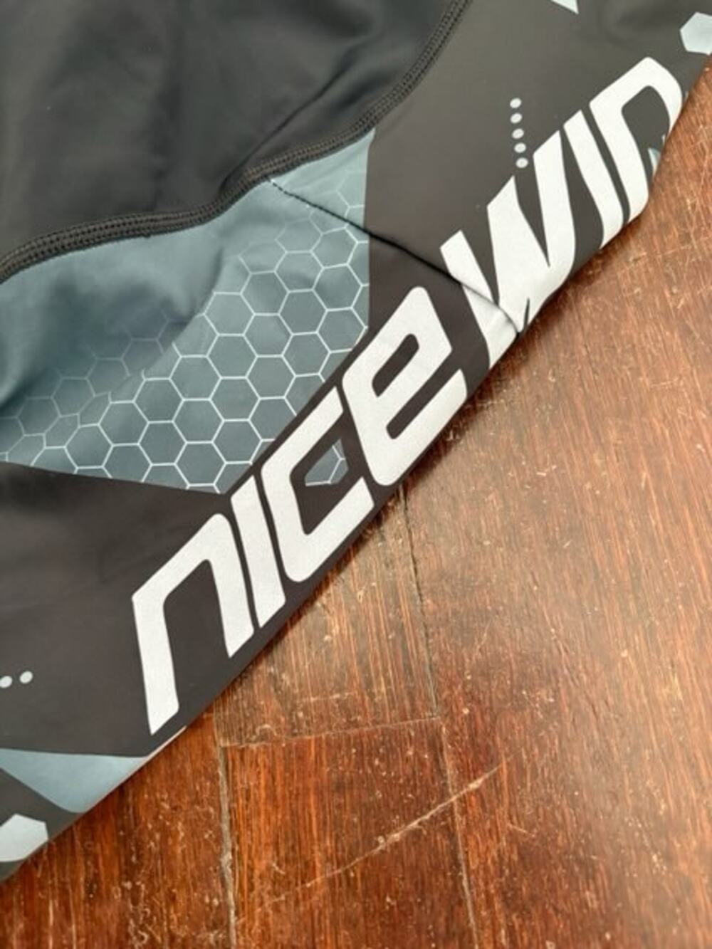 NiceWin Padded Cycling Shorts Mens XL Black NWT Zipper Pocket - Picture 8 of 8
